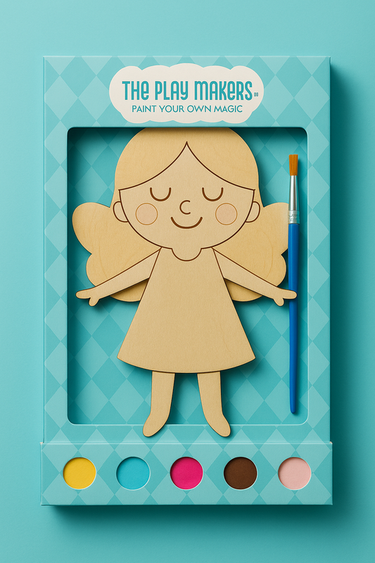 Paint-Your-Own Fairy Kit – 22cm Create any fairy perfect for party favours and stocking fillers