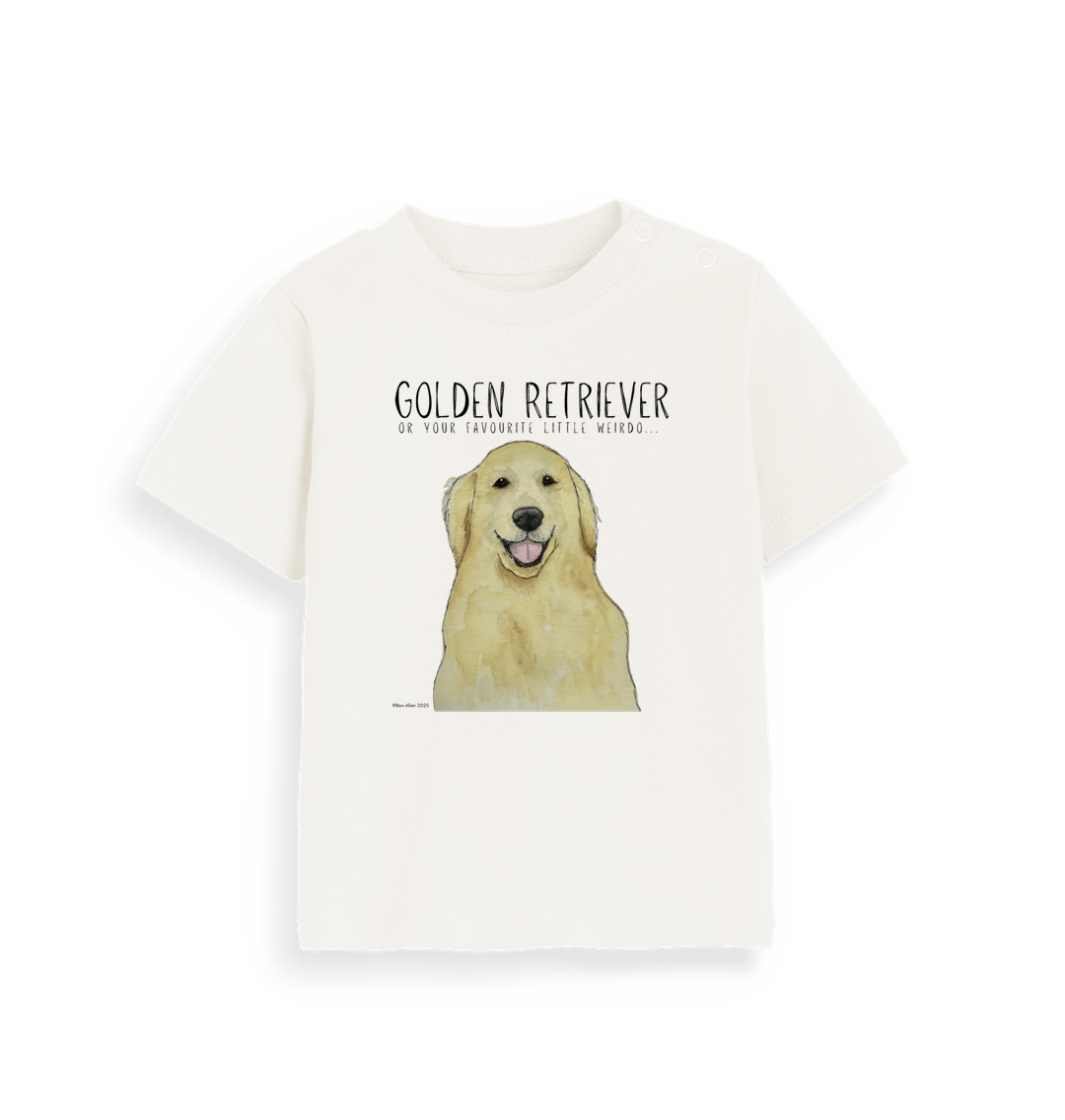 Golden Retriever Baby T-Shirt: For the Cutest Little Weirdos!