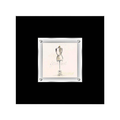 Boudoir Mannequin 1 Framed Wall Art | Frame