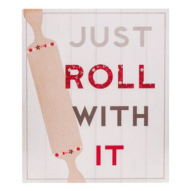 Just Roll with It | Wall Plaque
