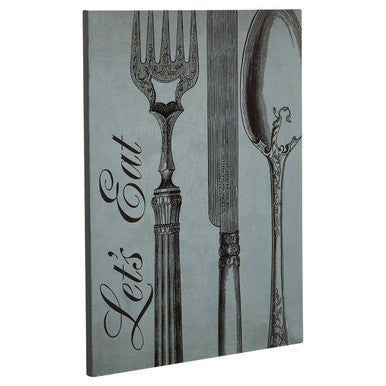 Wall Plaque | Lets Eat