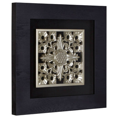 Framed Filigree Carving Wall Art | Nason