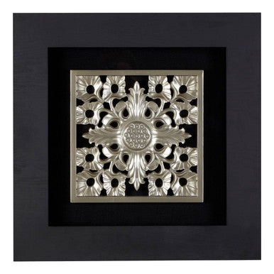 Framed Filigree Carving Wall Art | Nason
