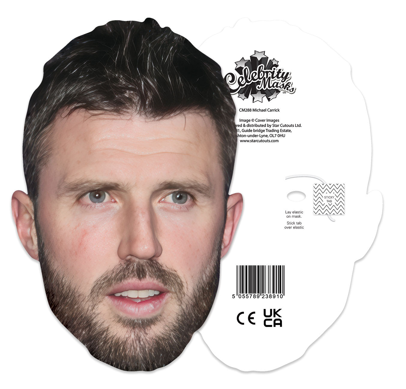 CM288 Michael Carrick Single Face Mask