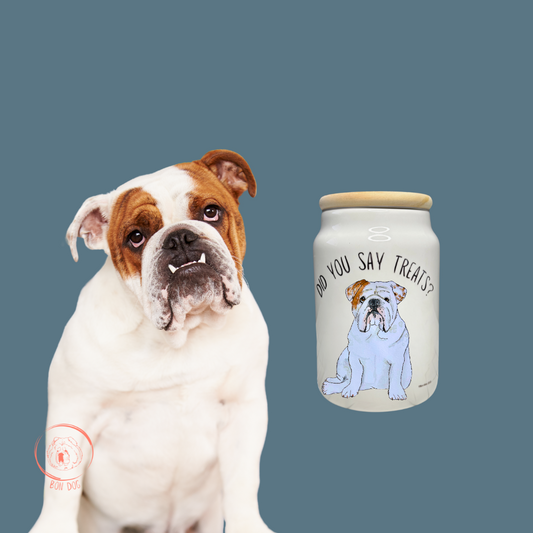 Bulldog Treat Vault – Guarded by a Furry Road Drill!