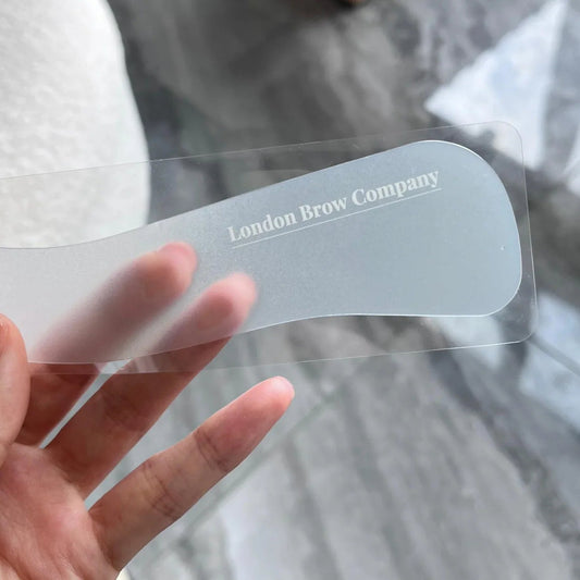 Reusable Silicone Brow Wrap & Under Eye Pads - Clear