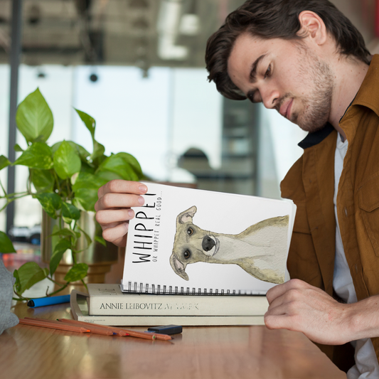 Whippet Real Good – The Notebook for Zoomie-Fueled Genius!