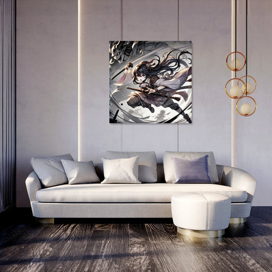 Battle of Fury Canvas