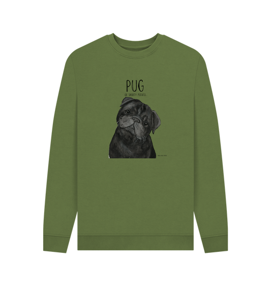Snorty Potato Men's Crewneck – Cozy, Just Like Your Pug!