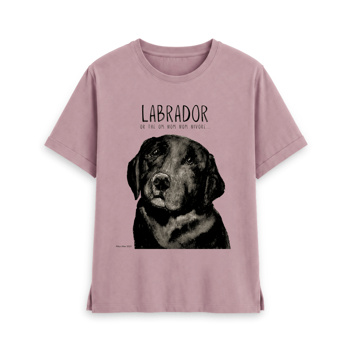 Feed Me Snacks & Compliments: The Black Labrador Tee