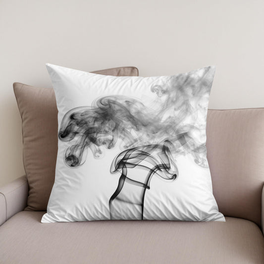 Whispering Smoke Cotton Cushion