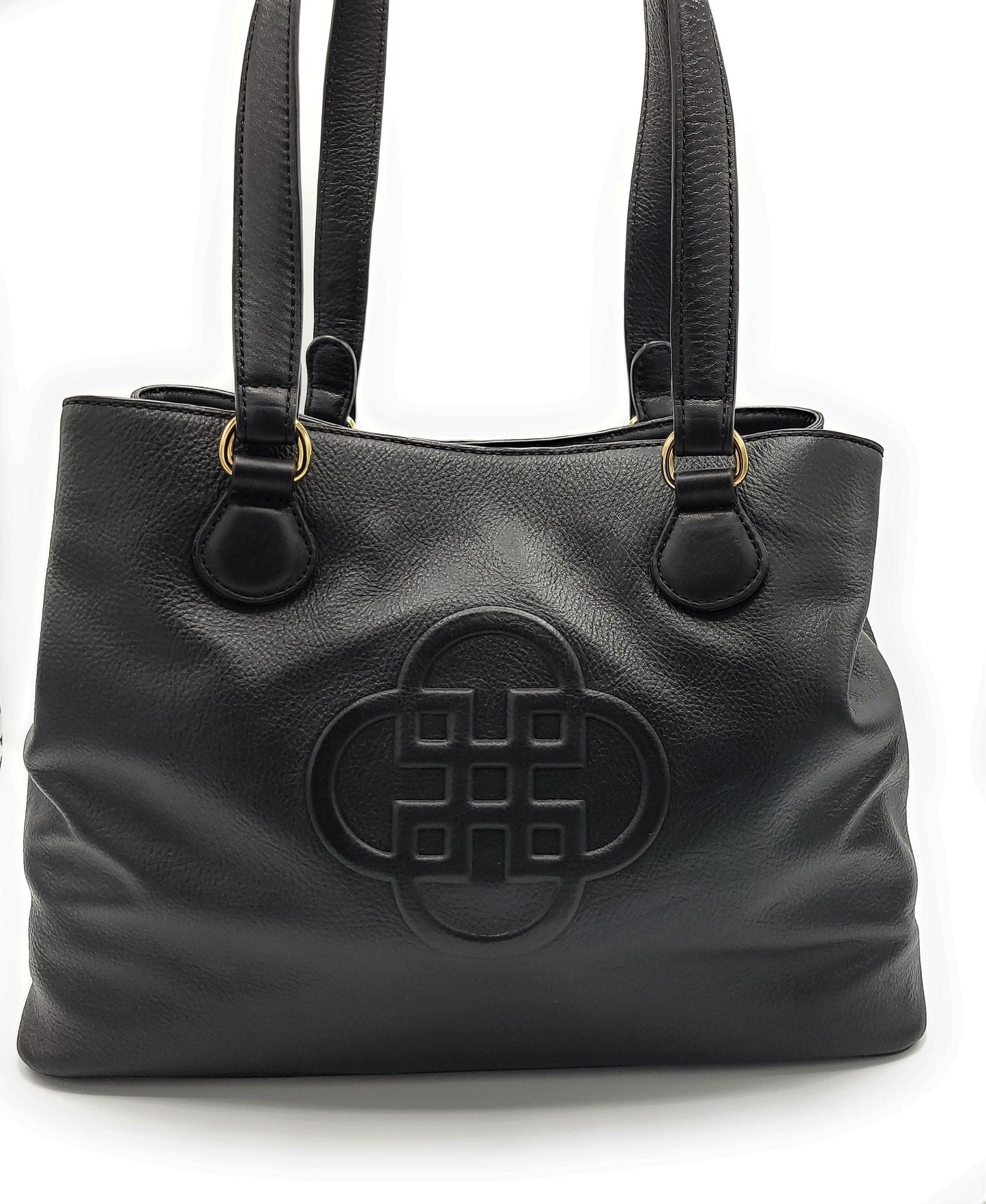 SADDLER ROSIE Real Leather Designer Twin Strap 3 Section Shoulder Bag