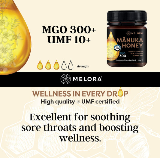 Mānuka Honey 300+ MGO 250g