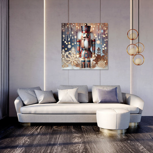 Enchanted Nutcracker Holiday Canvas