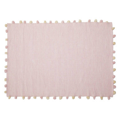 Kids Rectangular Pink Rug | Kids Rugs