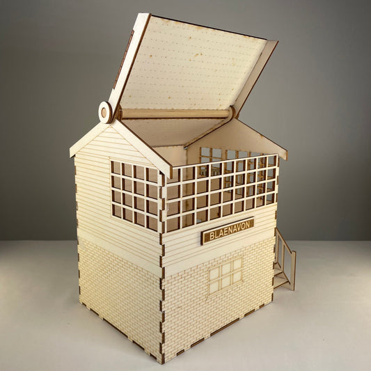 Railway Signal Box - Pre-Built Model by Curious Rabbit ®