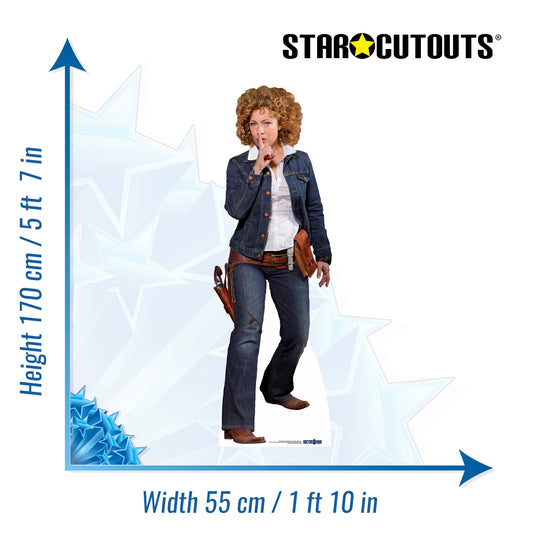 SC324 River Song - Utah Cardboard Cut Out Height 170cm