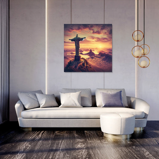 Majestic Redeemer Canvas