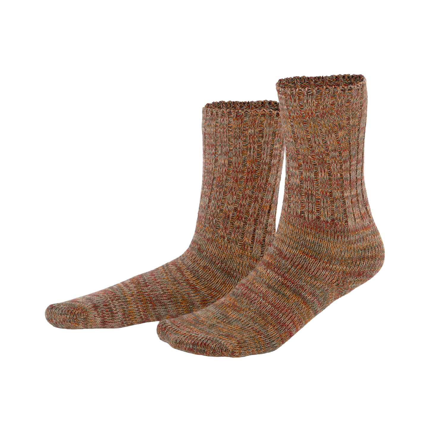 Organic Cotton Mouline Knit Socks: Unisex