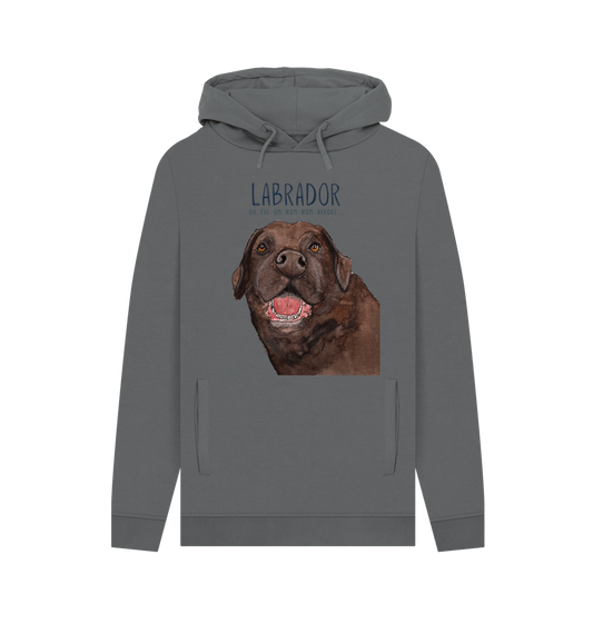 The Snack Sensei Hoodie: Featuring the Chocolate Labrador