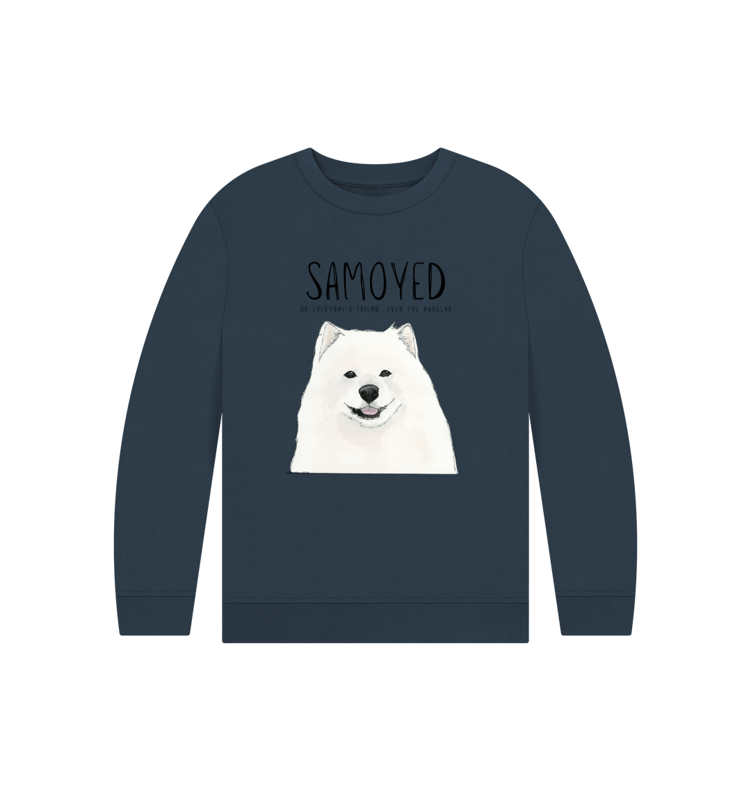 Samoyed Kids Sweatshirt: Fluffy, Friendly, and Ready for Adventure!