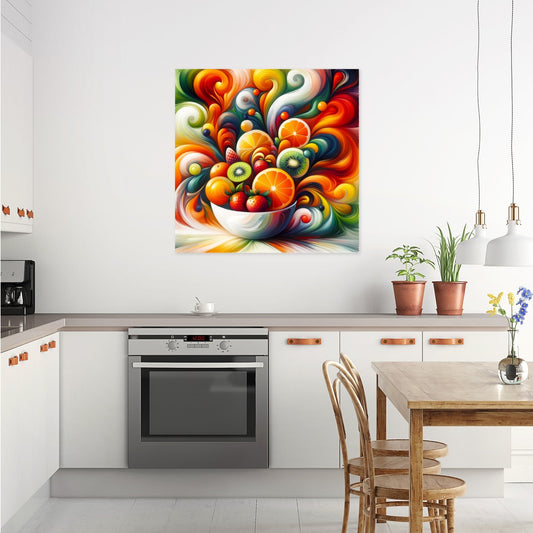 Fruit Fusion Fantasy Canvas