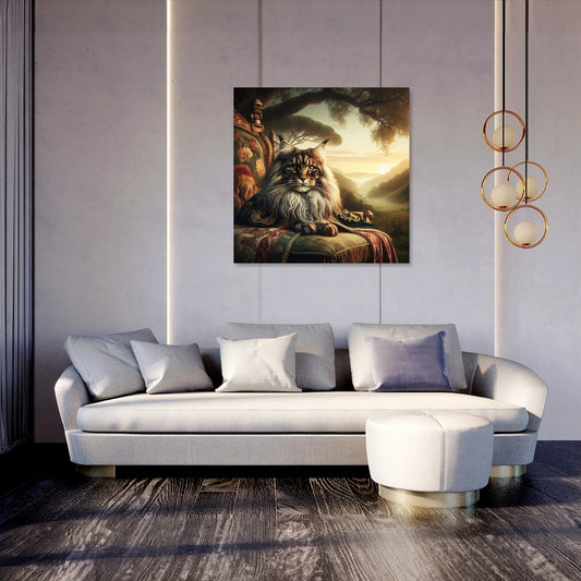 Regal Dawn Coon Majesty Canvas