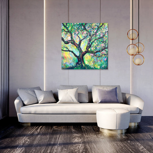 Blossoming Tree of Life Canvas