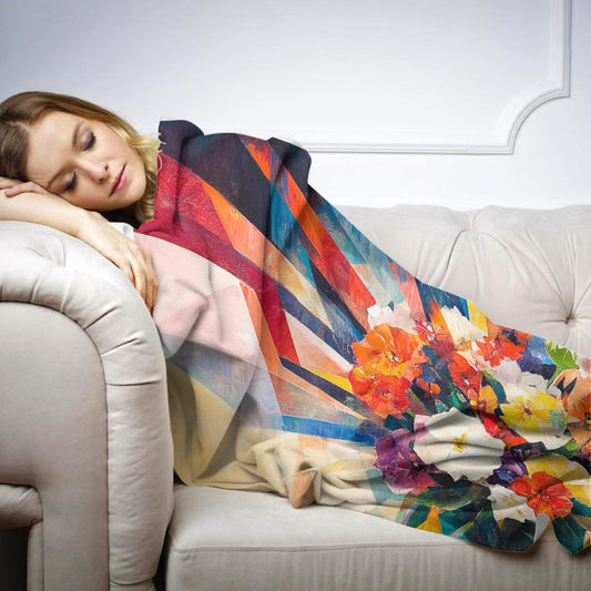 Floral Explosion Blanket