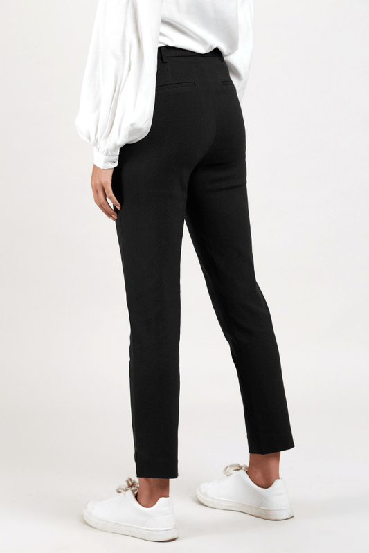 Louche Joele Slim Fit Trouser - Black