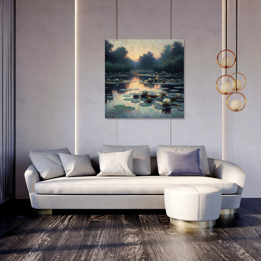 Evening Lilies Canvas