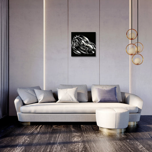 Velocity in Gold: Classic Canvas