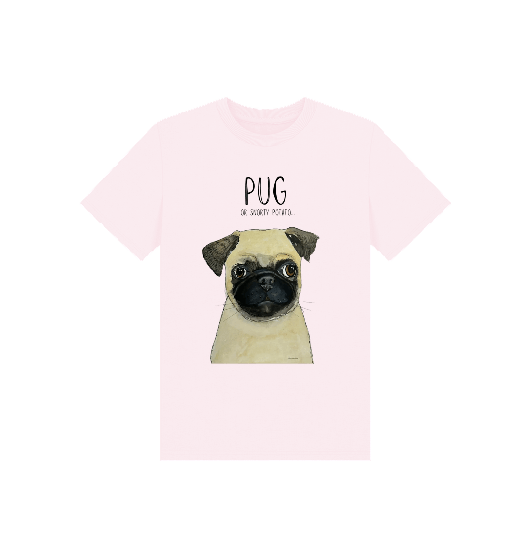 Pug Power! Adorable Kids Pug Print T-Shirt for the Ultimate Cute Look