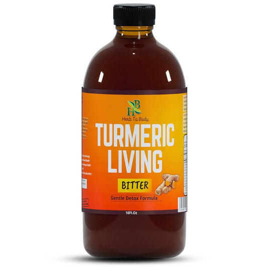 Turmeric Living Bitter - Gentle Detox Formula 500ml