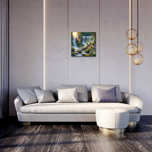 Waterfall Haven Canvas