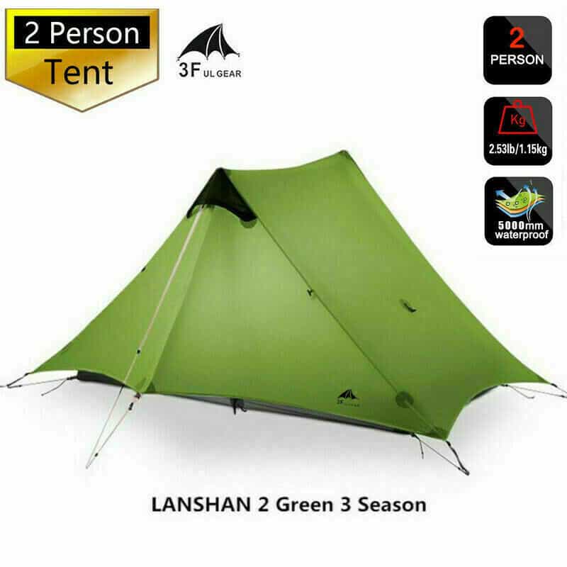 3F UL Gear Lanshan 2 Classic / 3 Season / Green