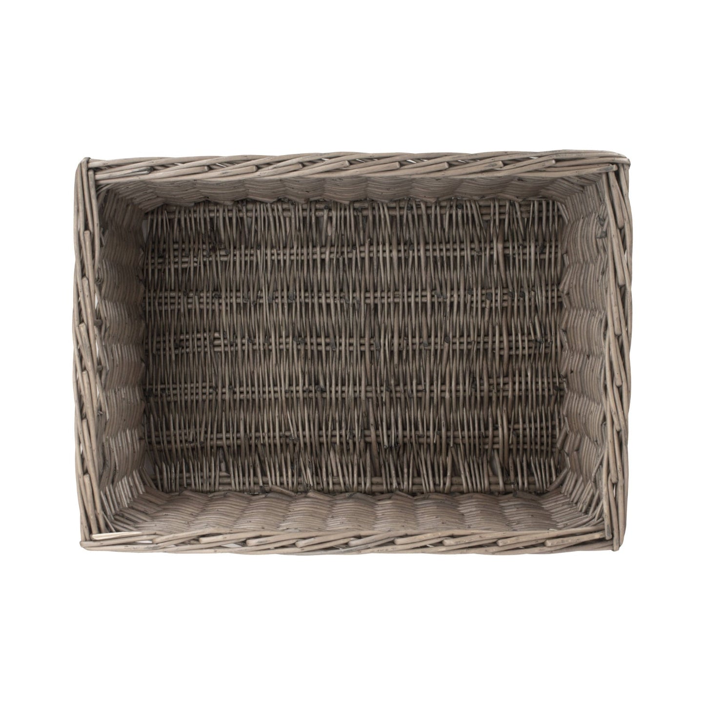 Extra Large Antique Wash Willow Storage Basket