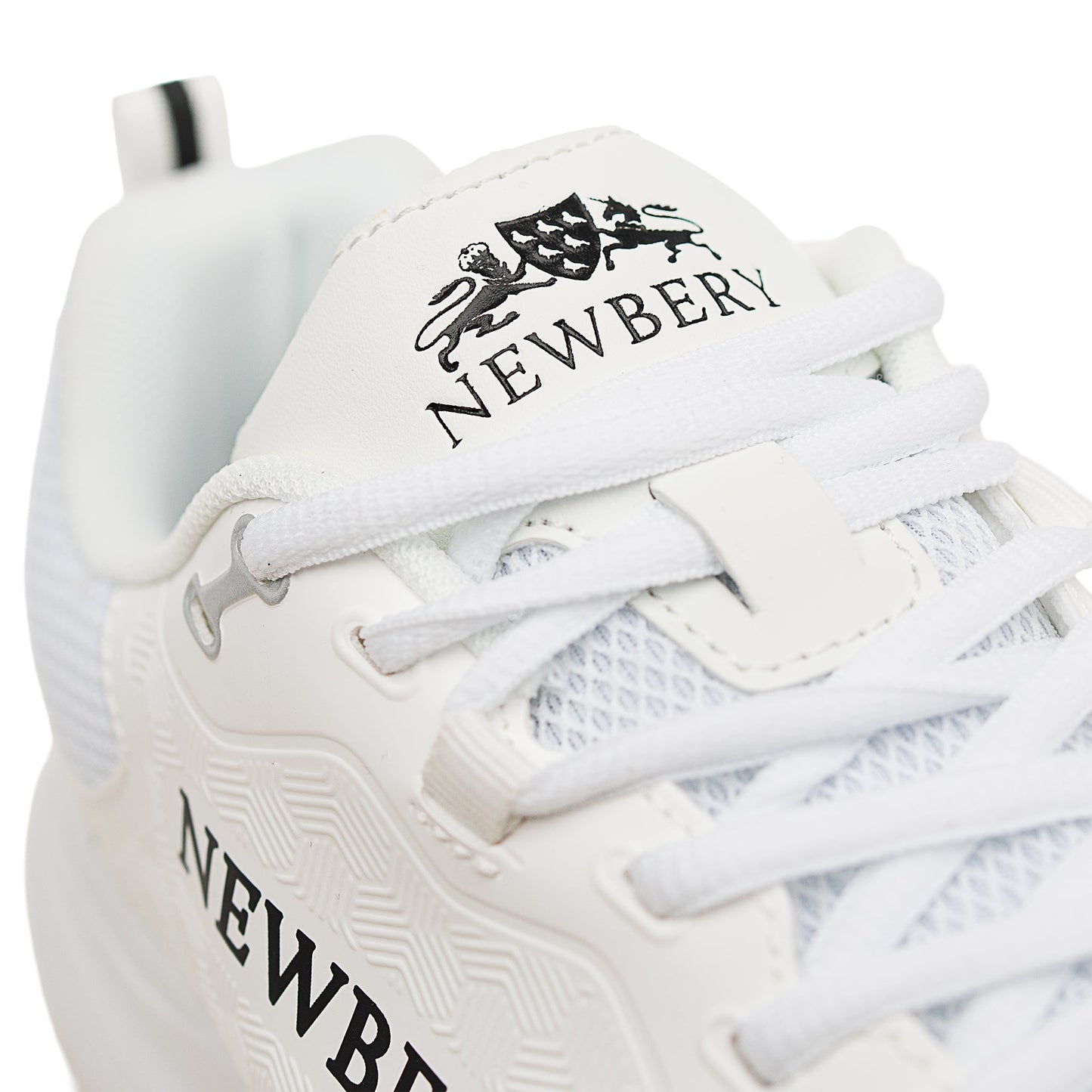 Newbery 360 Cricket Shoe - Full White Spikes