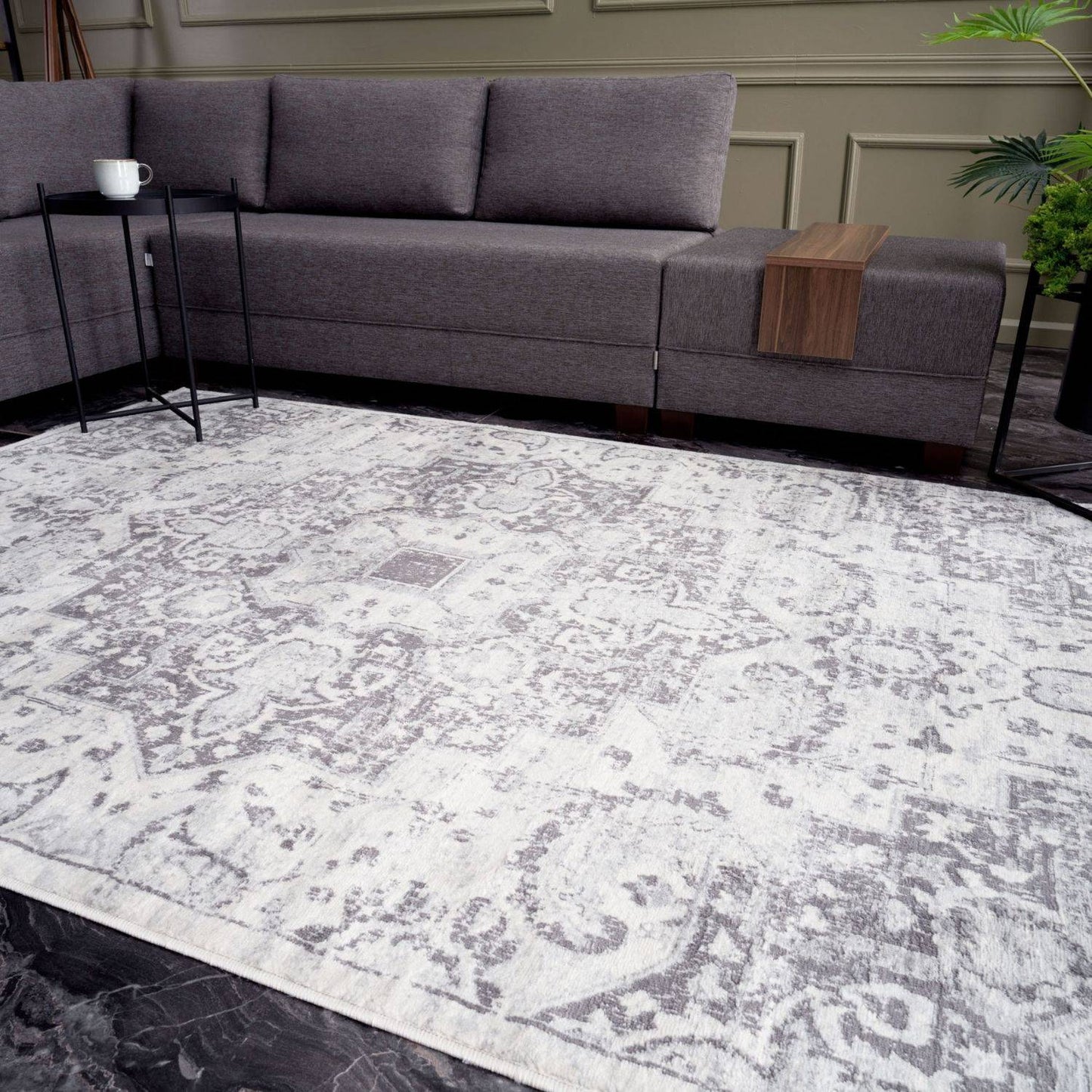 Montana Vintage Grey Rugs | 4060