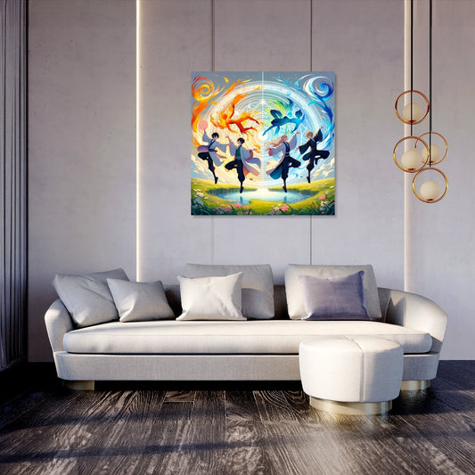Harmony of Elements Canvas