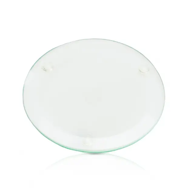 Jade Glass Round Coaster - 10cm