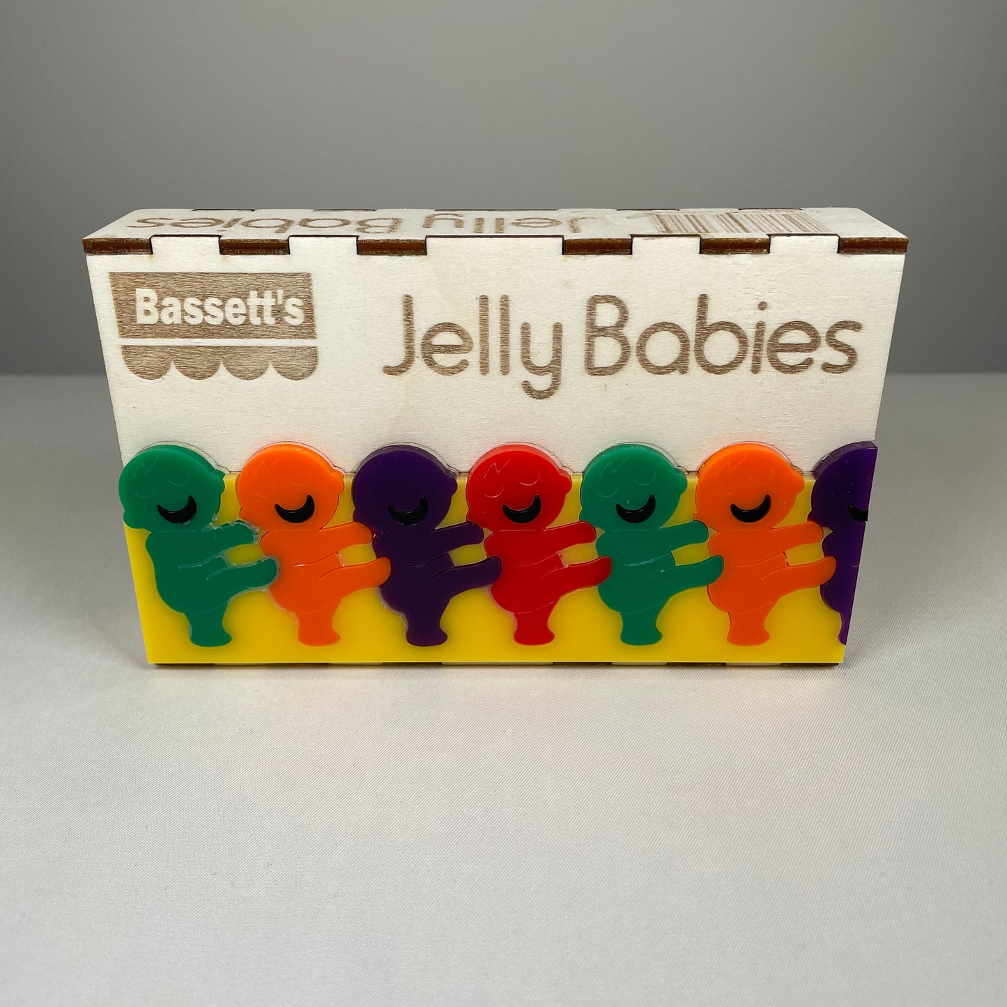 Jelly Babies Box - Flatpack Model Kit by Curious Rabbit ®