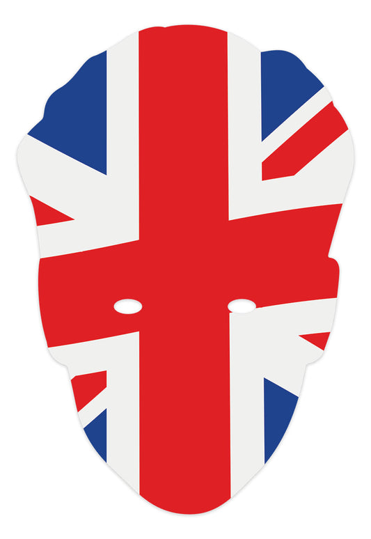 SM440 Union Jack Star Party Single Face Mask