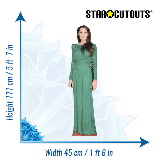 CS441 Angelina Jolie Height 171cm Lifesize Cardboard Cutout