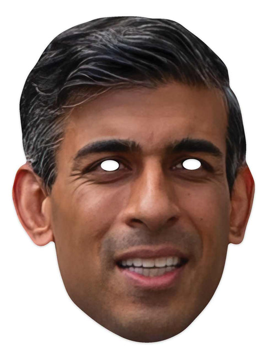 SM441 Rishi Sunak Politician Single Face Mask