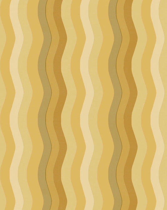 Wavy Stripe Wallpaper