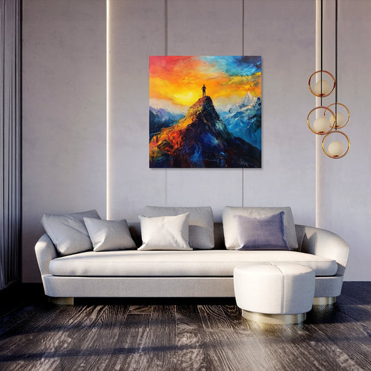 Peak of Glory Canvas