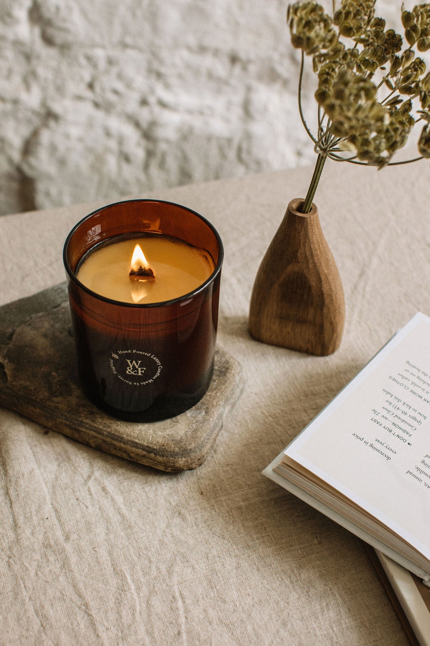 Refill Candle: And Relax - Lavender, Patchouli, Bergamot (Calm)