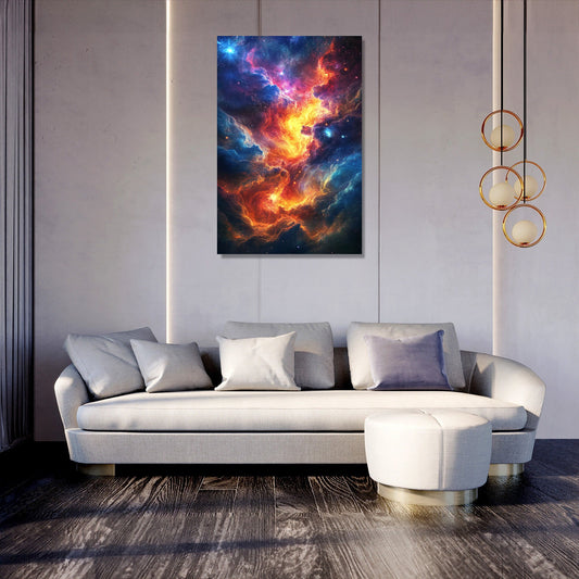 Supernova Explosion Canvas