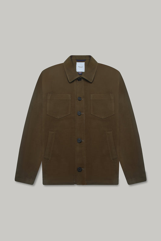 Southend Shacket Unlined - Camel Moleskin
